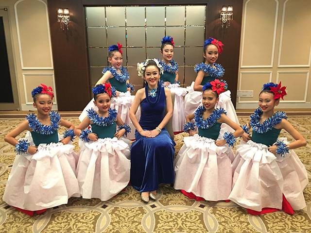 Hālau Hula O KaiLeo 主宰者芹沢美智子先生