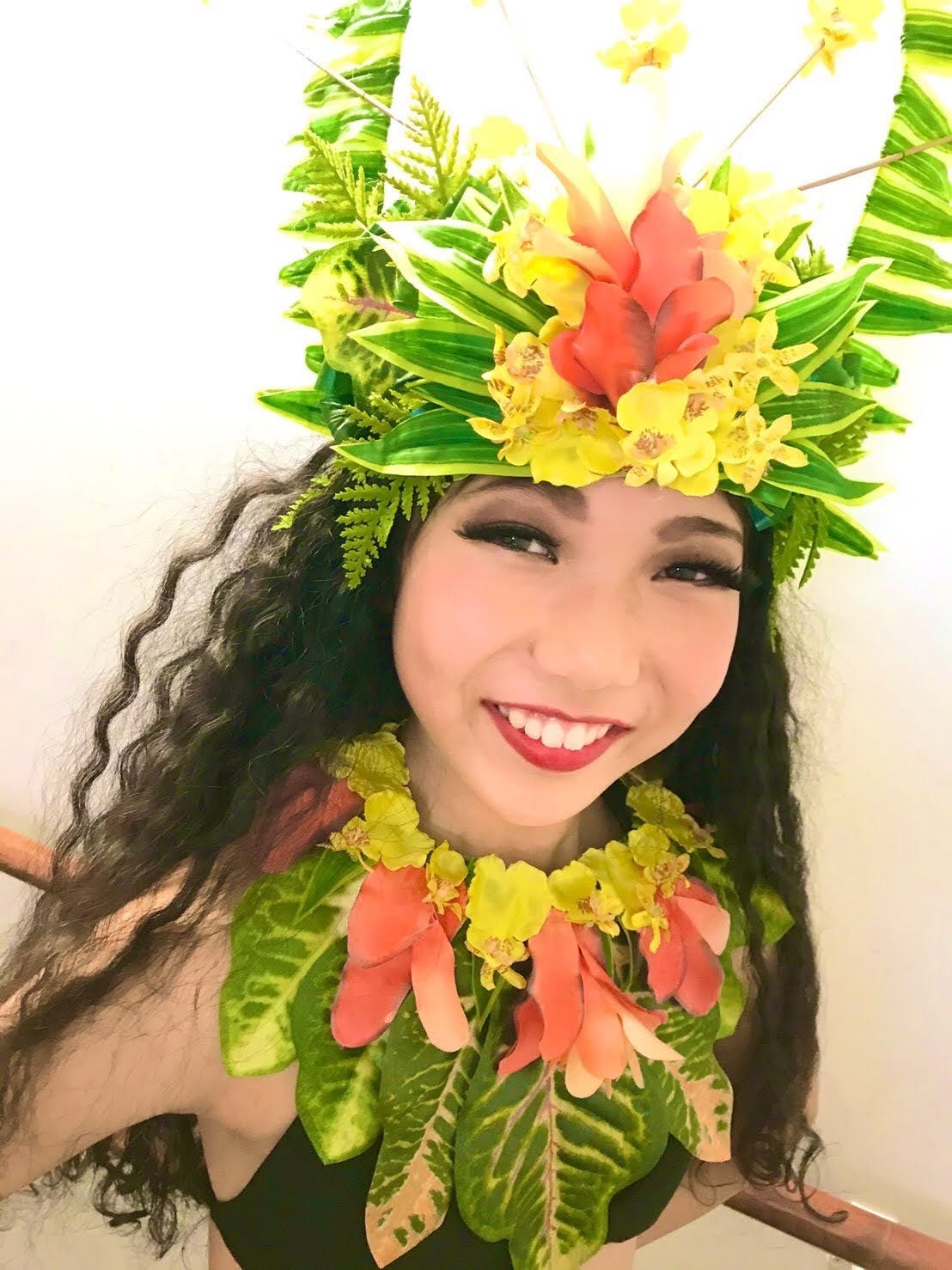 関野花江さん PONI ALOHA HULA STUDIO 主宰者:大川聖子先生 関野花江さん PONI ALOHA HULA STUDIO 主宰者:大川聖子先生