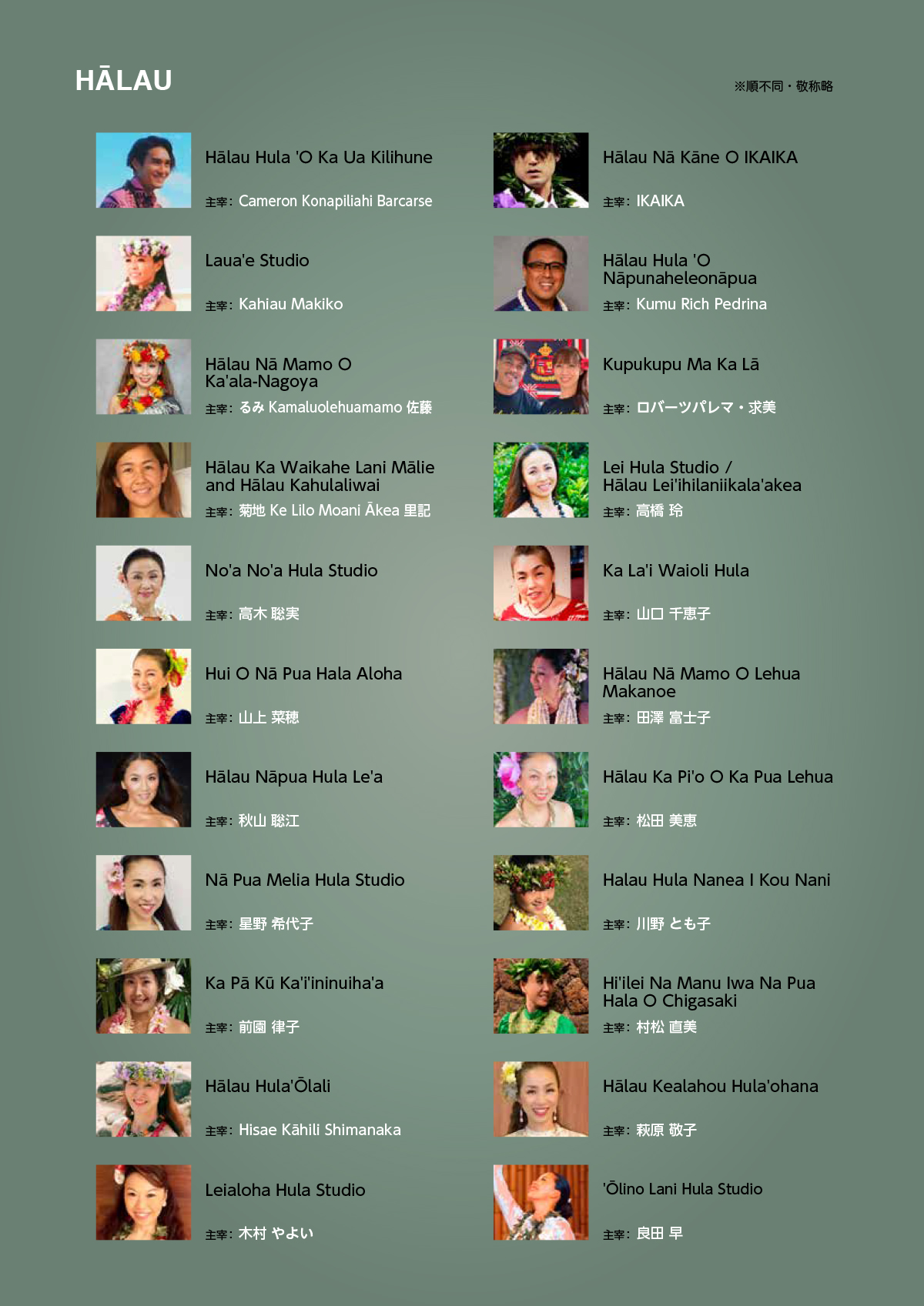 ALL JAPANプログラム