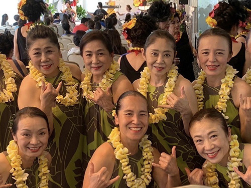 和栗 由美子先生ハラウ